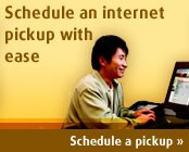 Scheduke a pickup
